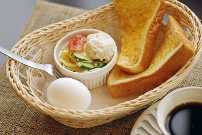 とてもお得なモーニングサービス