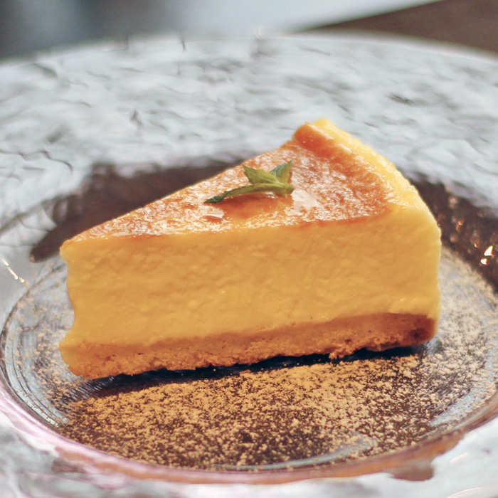 濃厚なチーズケーキ