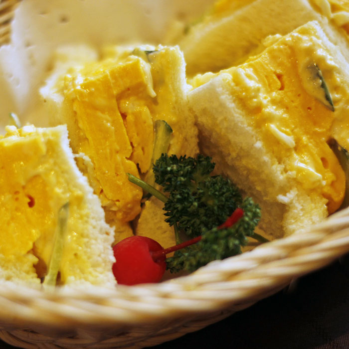 ボリューム満点たまごサンド